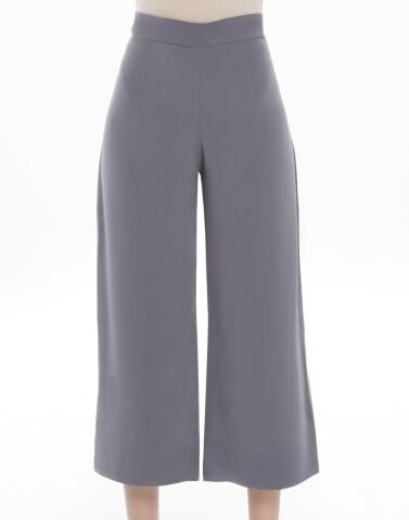 Klasik Bol Paça Pantolon - Vizon