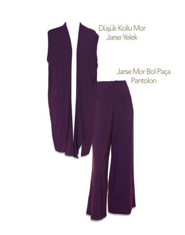 Jarse Yelek Pantolon Takım - 3 Renk